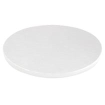Support rond - 25 cm - Blanc - Gatodéco