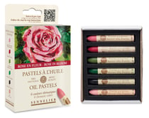 Etui 6 pastels à l'huile Sennelier - Rose