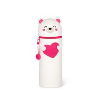 Trousse ronde 1 compartiment Legami - blanc - ours blanc
