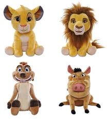 Peluche - Le Roi Lion - Modèles aléatoires - Vendu à l'unité