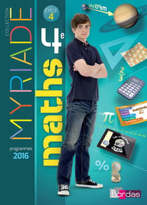 Myriade : mathématiques - 4ème - manuel de l'élève (édition 2016)