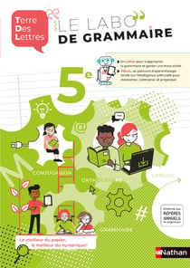 Terre des lettres : le labo de grammaire - 5e (édition 2020)