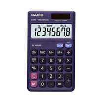 Calculatrice de poche Casio - Professionnel - SL-300VER - Bleu