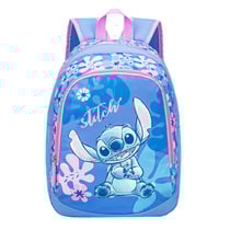 Sac à dos La Plume Dorée - Lilo et Stitch - Bleu - Stitch - 2 compartiments