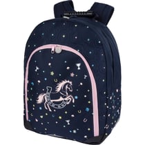 Sac à dos Oberthur 32 cm - Bleu - Cheval - 2 compartiments