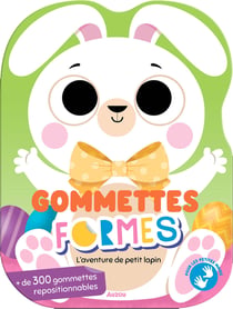 Gommettes formes - l'aventure de petit lapin