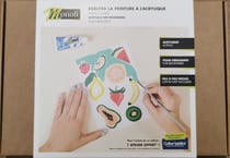 Coffret découverte peinture acrylique – Monali