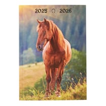 Agenda scolaire 2025/2026 - 12x17 cm - Cheval - Cultura