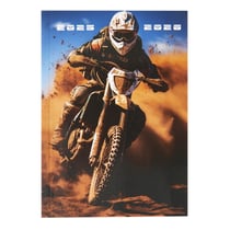 Agenda scolaire 2025/2026 - 12 x 17 cm - Motocross - Cultura