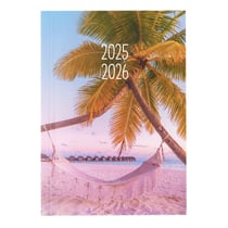 Agenda scolaire 2025/2026 - 12x17 cm - Plage - Cultura