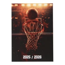 Agenda scolaire 2025/2026 - 12x17 cm - Basket - Cultura
