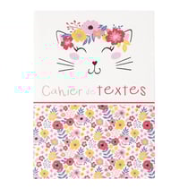 Cahier de textes - Chat - 15x21cm - Journalier