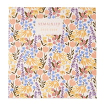Agenda hebdomadaire - Liberty - 16x16cm