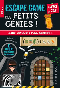 Escape game des petits génies ! : Du CE2 au CM1