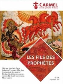 Revue du Carmel : les fils des prophètes
