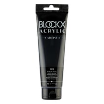 Tube 120 ml de peinture Blocks Acrylic - Noir de mars - Opaque