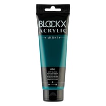 Tube 120 ml de peinture Blocks Acrylic - Vert - Opaque