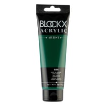 Tube 120 ml de peinture Blocks Acrylic - Vert de vessie - Opaque
