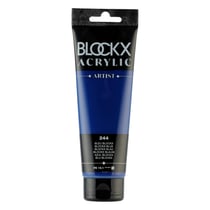 Tube 120 ml de peinture Blocks Acrylic - Bleu - Opaque