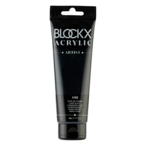 Tube 120 ml de peinture Blocks Acrylic - Noir de fumée - Opaque