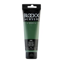 Tube 120 ml de peinture Blocks Acrylic - Terre verte - Opaque