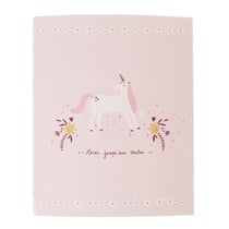 Classeur carton Ø 40 – Licorne – Cultura