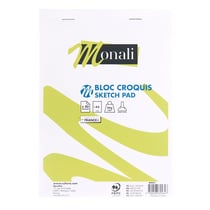 Bloc croquis - Monali - A5 - 90g - 80 feuilles