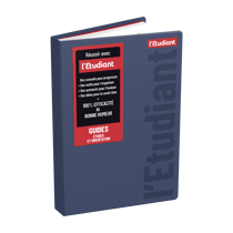 Agenda scolaire journalier 2026/2027 L'Etudiant - Bleu - 12 x 18 cm