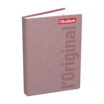 Agenda scolaire journalier 2026/2027 L'Etudiant - Rose - 15 x 20 cm