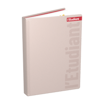 Agenda scolaire journalier 2025/2026 L'Etudiant - Métal rose - 15 x 20 cm