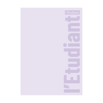 Agenda scolaire journalier 2026/2027 L'Etudiant - Mauve - 15 x 20 cm - Pastel