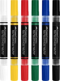 Lot de 6 marqueurs acryliques - Faber Castell