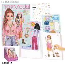 Carnet autocollant - TopModel - Dress Me Up