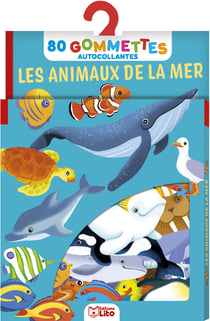 GOMMETTES ANIMAUX DE LA MER