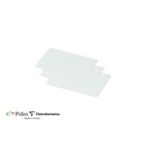 25 cartes Pollen 70x95 mm  - Bleu