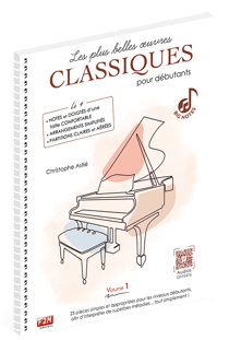 Les plus belles œuvres classiques pour débutants - Volume 1