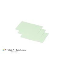 25 cartes Pollen 70x95 mm  - Vert