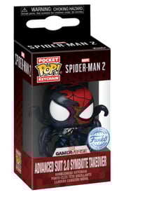 Porte-clés Funko POP! - Marvel Spider-man 2 - Spider-man transformation symbiote