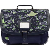 Cartable Tann's - Bleu nuit - Les Fantaisies Ilyès - 2 compartiments