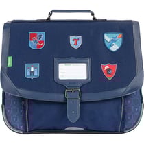 Cartable Tann's - Bleu - Les Fantaisies Lancelot - 2 compartiments