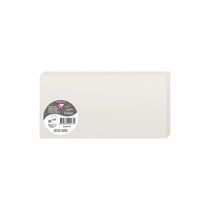 25 cartes pliées Pollen 106x213 mm  - Gris perle