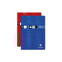 Cahier Clairefontaine - Modèles aléatoires - A4 21 x 29.7 cm - 120 pages unies - Vendu à l'unité