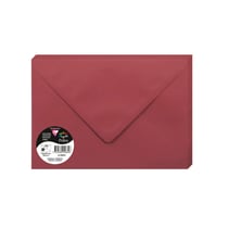 20 enveloppes Pollen 162x229 mm - Bordeaux