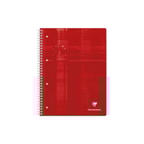 Cahier Clairefontaine - Modèles aléatoires - A4 21 x 29.7 cm - 160 pages grands carreaux - Vendu à l'unité