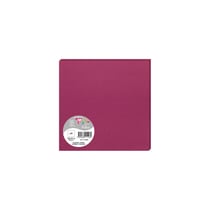25 cartes Pollen 160x160 mm  - Framboise
