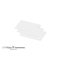 25 cartes Pollen 70x95 mm  - Blanc