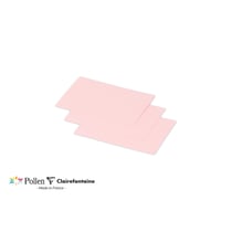 25 cartes Pollen 70x95 mm  - Rose