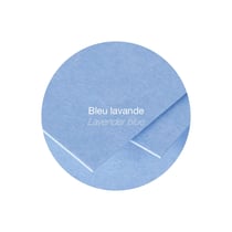 25 cartes Pollen 110x155 mm  - Bleu lavande