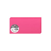 25 cartes pliées Pollen 106x213 mm  - Rose fuchsia