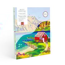 Coffret peinture au numéro - Randonnée en NorvÃ¨ge par Nolwenn Studio